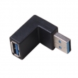 USB 3.0 A Male TO A Female 90° Angle ADAPTOR