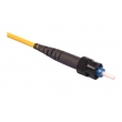 Single Mode ST Connector on 2mm Jacketed Fiber