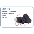 HDMI MALE TO HDMI MALE ROTATABLE ADAPTER